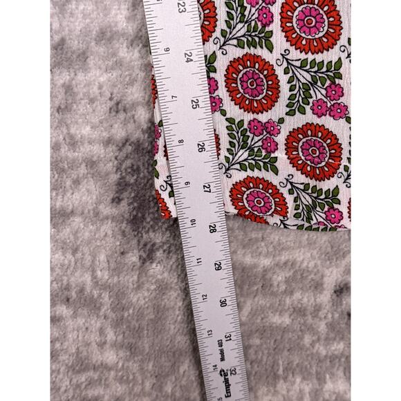 New Boden Pants US 6 Womens Crinkle Wide Leg Trouser Floral Motif - Picture 5 of 7